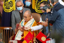 El Dalai Lama, líder espiritual del budismo tibetano