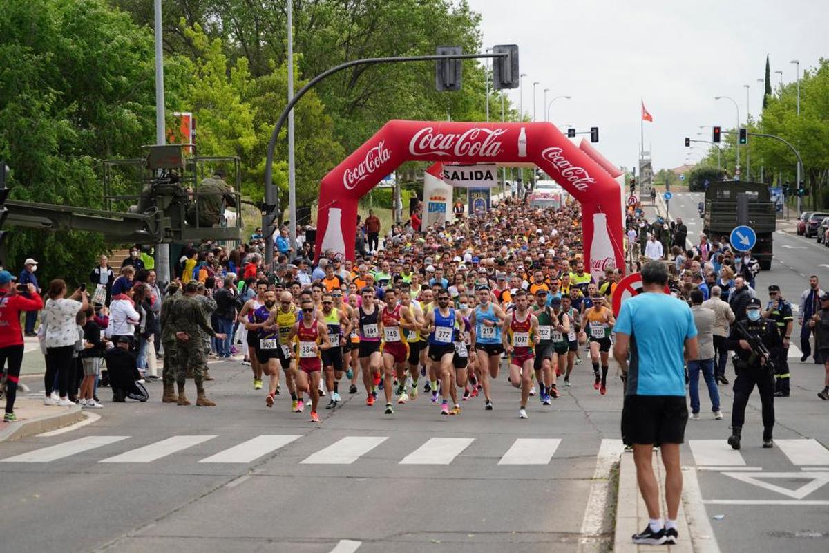 Imagen de la salida de la carrera celebrada el año pasado