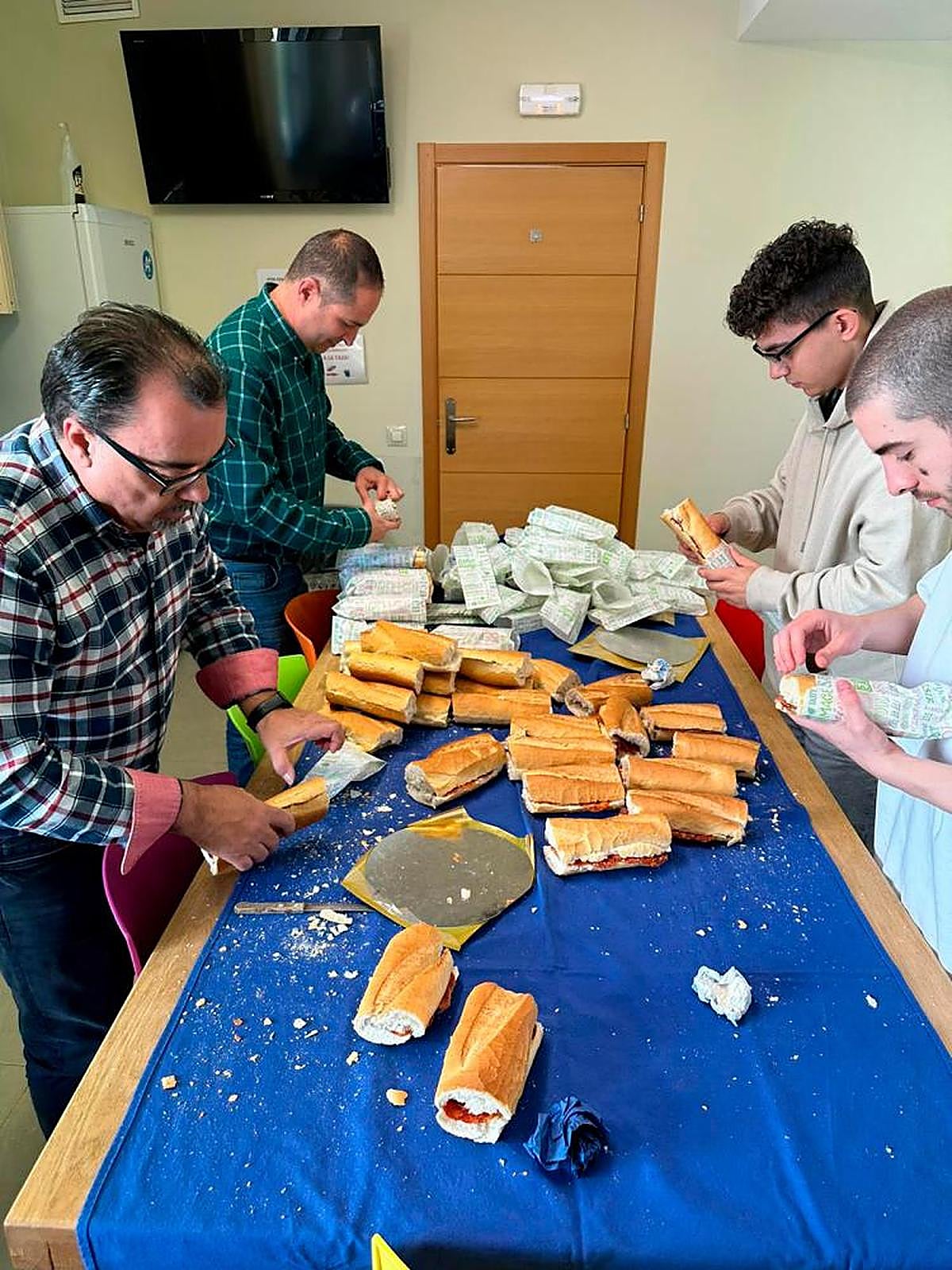 Participantes en la operación Bocata de CGB Informática