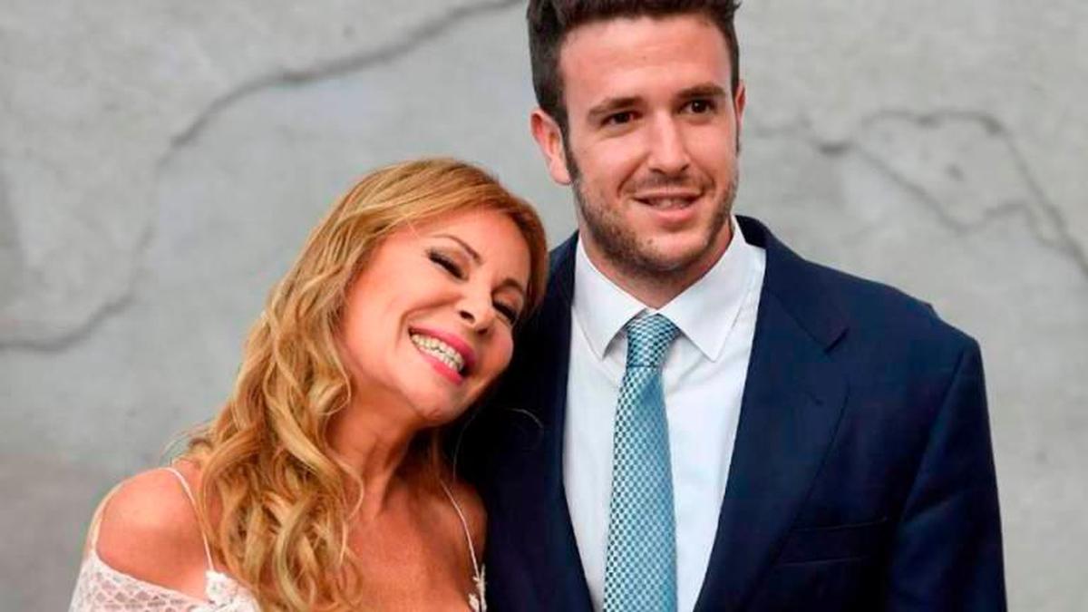 Ana Obregón y su hijo Alex Lequio en una de sus últimas fotos juntos.