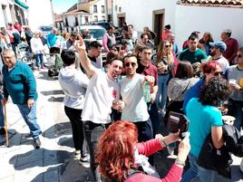 La celebración de la fiesta de la picota fue este año multitudinaria. FOTOS: TEL