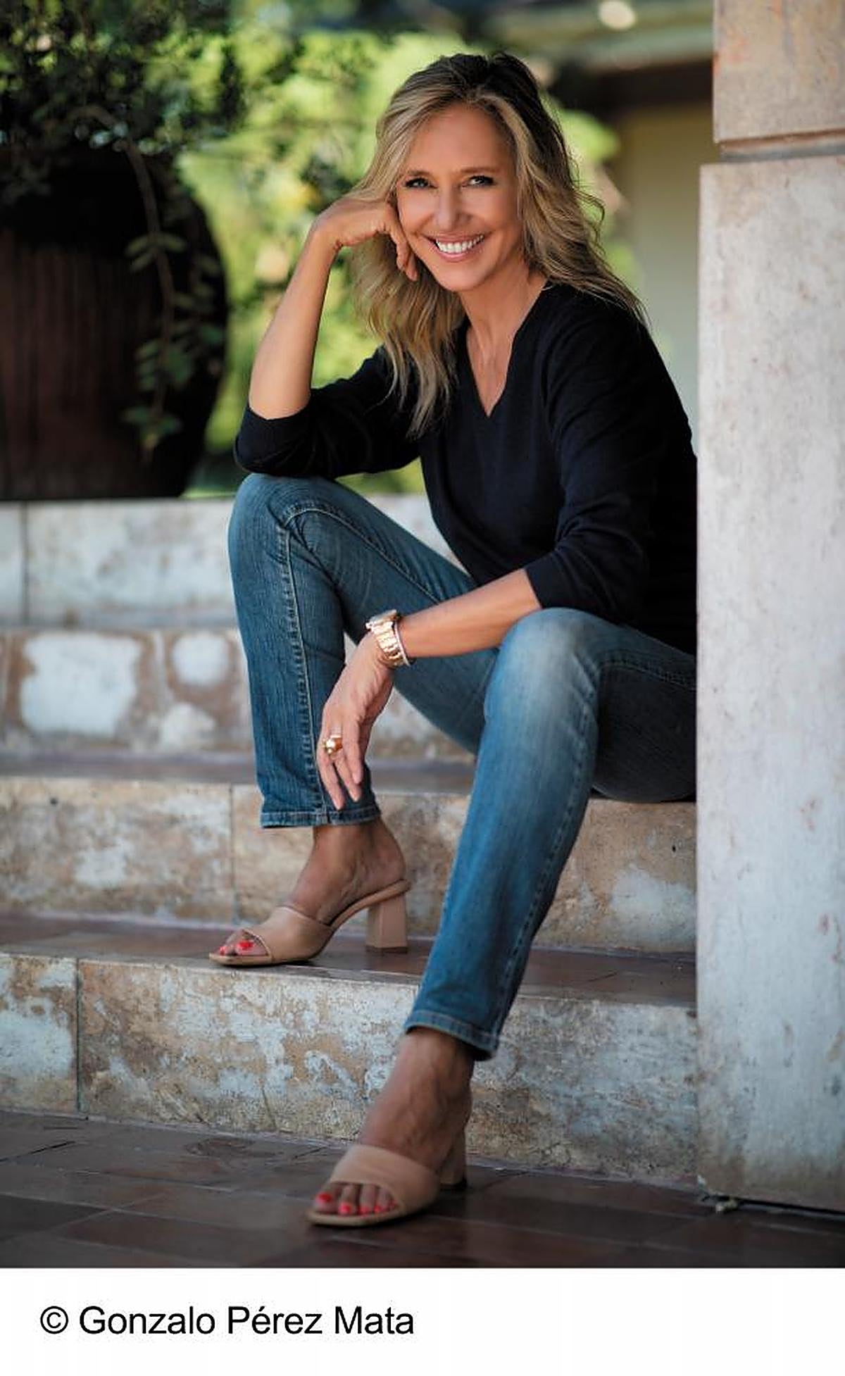 La escritora Marta Robles.