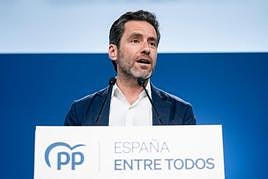 El portavoz del comité de campaña del PP, Borja Sémper