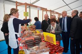 Muestra de productos de la tierra. CASAMAR