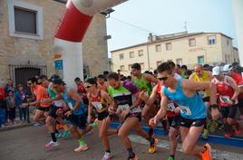 Pistoletazo de salida de la XVI Media Maratón, desde Sancti Spíritus.