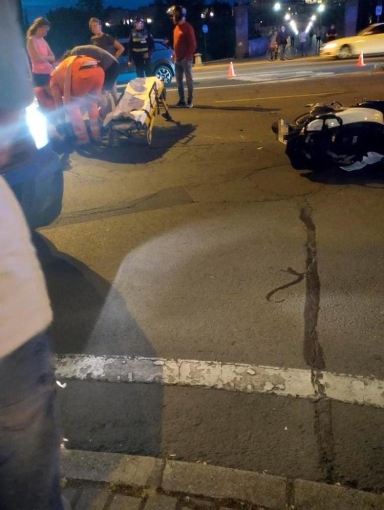 Tres motoristas y un peatón lesionados en Éjeme y Salamanca capital