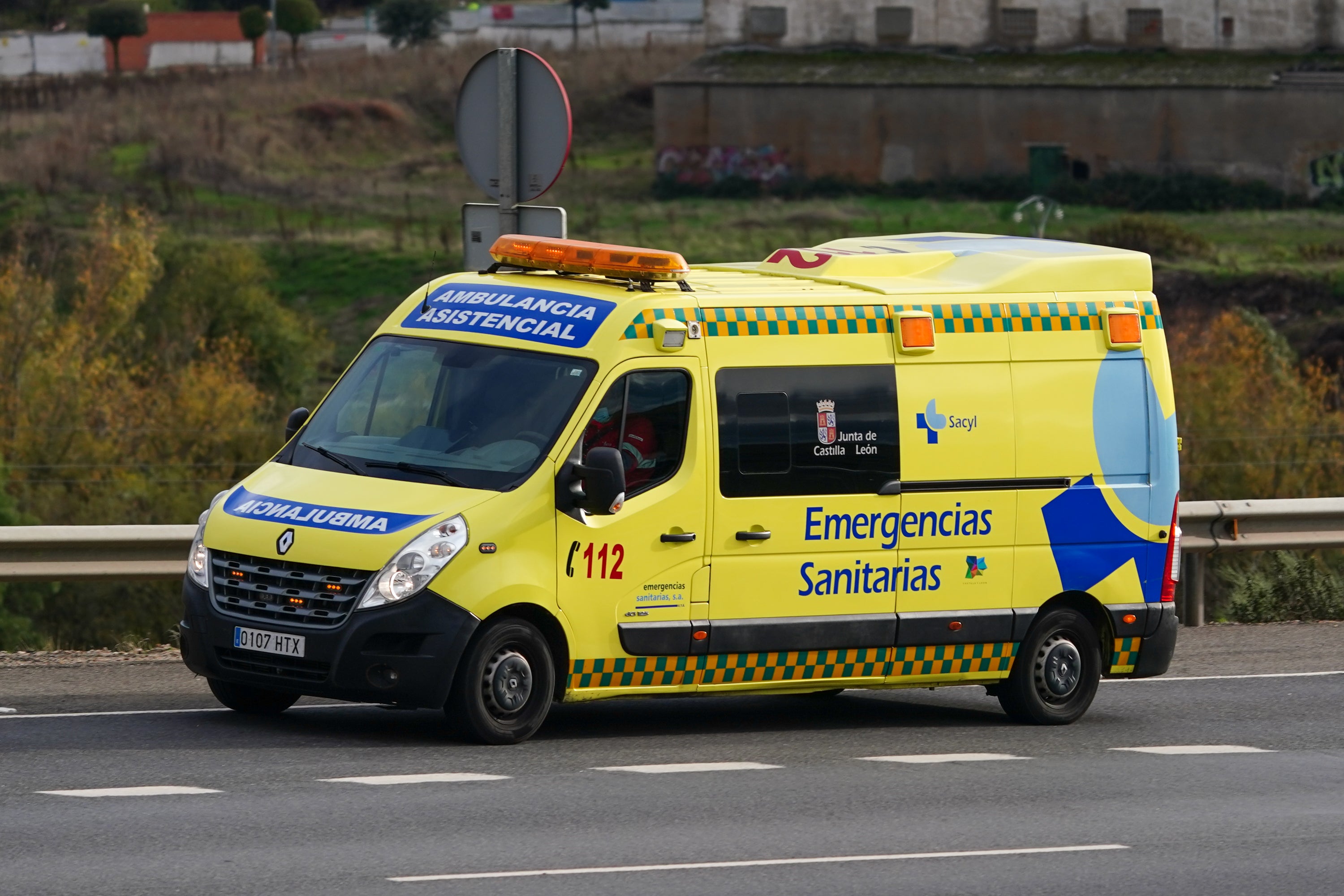 Una ambulancia, en una imagen de archivo.