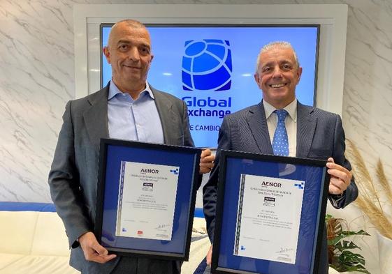 GRUPO GLOBAL EXCHANGE recibe dos certificaciones de AENOR que acreditan su compromiso con las buenas prácticas