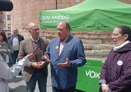 Ignacio Rivas, candidato de Vox a la alcaldía de Salamanca