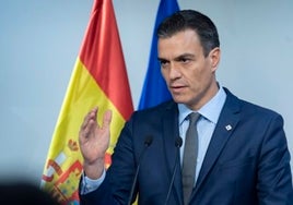 Pedro Sánchez, presidente del gobierno español