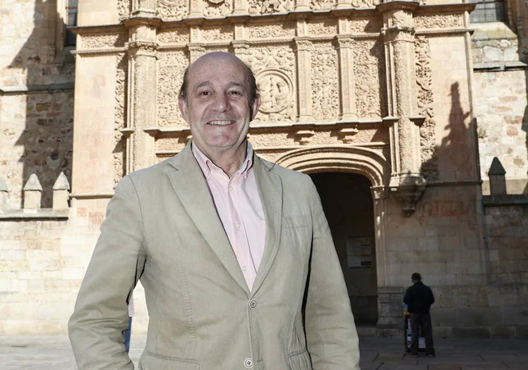Pedro García Calvo, número 2 de la lista de Ciudadanos y jefe de Programas de Movilidad Internacional en el Servicio de Relaciones Internacionales de la Universidad de Salamanca