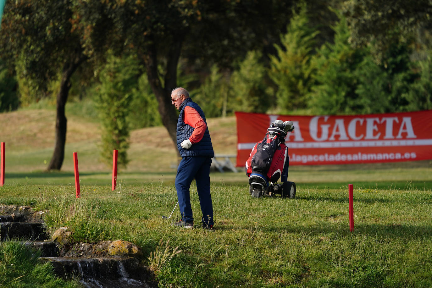 Gran ambiente, sol y mucho golf en La Valmuza