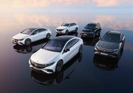 Los vehículos de la gama Mercedes EQ