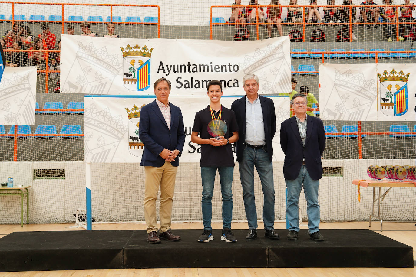 Campeón cadete: ayuntamiento de Salamanca.