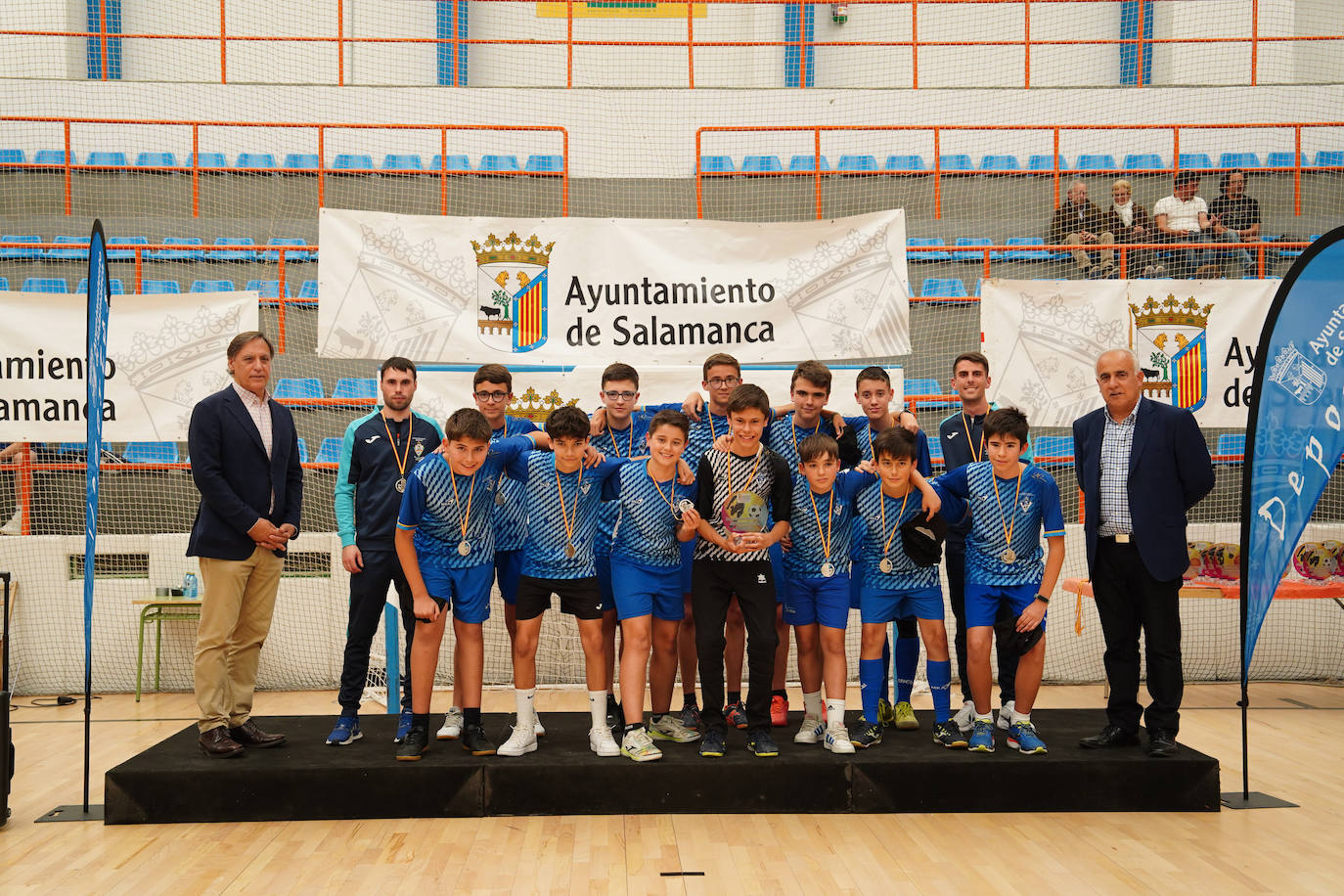 San Estanislao, subcampeón infantil mixto.