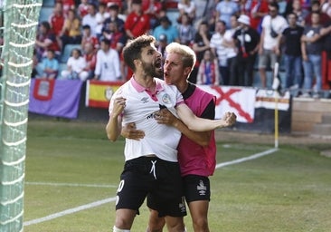 Diego Benito, pichichi del Salamanca en el Play Off