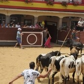 Uno de los festejos taurinos del pasado año en La Fuente.