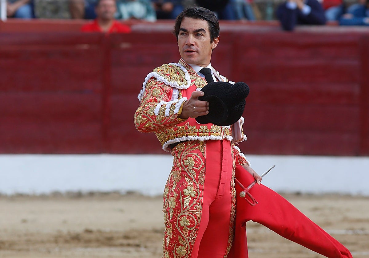 Domingo López Chaves no tuvo suerte con los toros de Rehuega