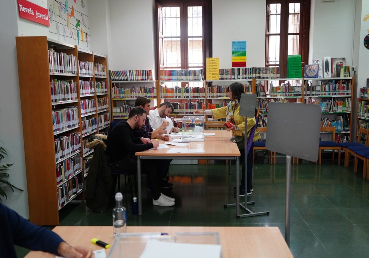 Una imagen de las últimas elecciones municipales en Salamanca.