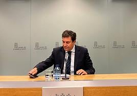 El portavoz de la Junta de Castilla y León, Carlos Fernández Carriedo.
