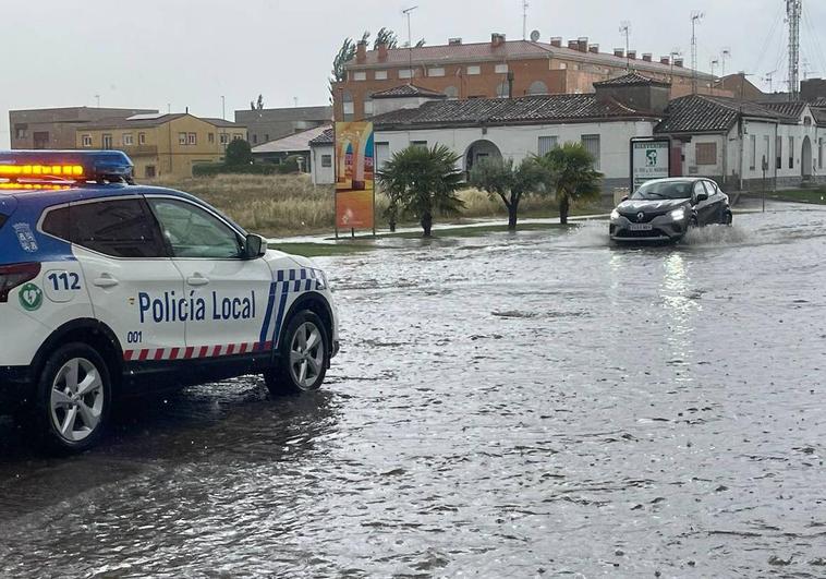 Las tormentas azotan varias localidades de la provincia de Salamanca