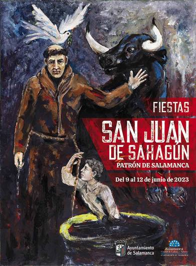 Cartel de las fiestas de San Juan de Sahagún de 2023.