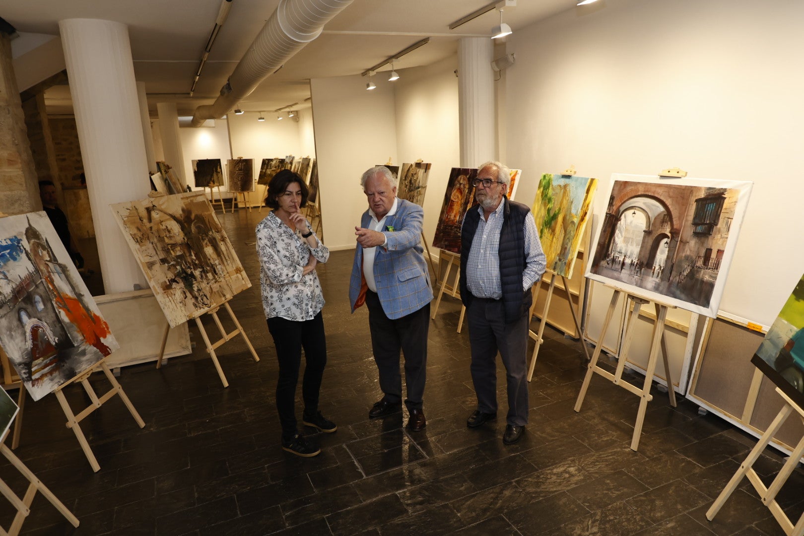Paco Segovia triunfa en el XXIII Certamen de Pintura al Aire Libre de la Fundación Gaceta