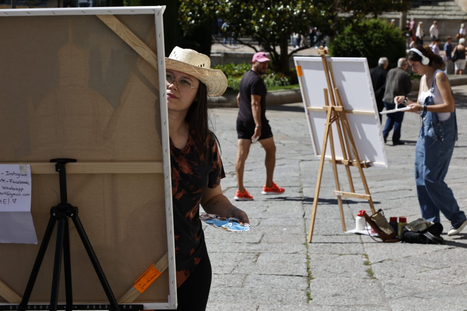 Salamanca se llena de arte con el Certamen de Pintura al Aire Libre de la Fundación GACETA