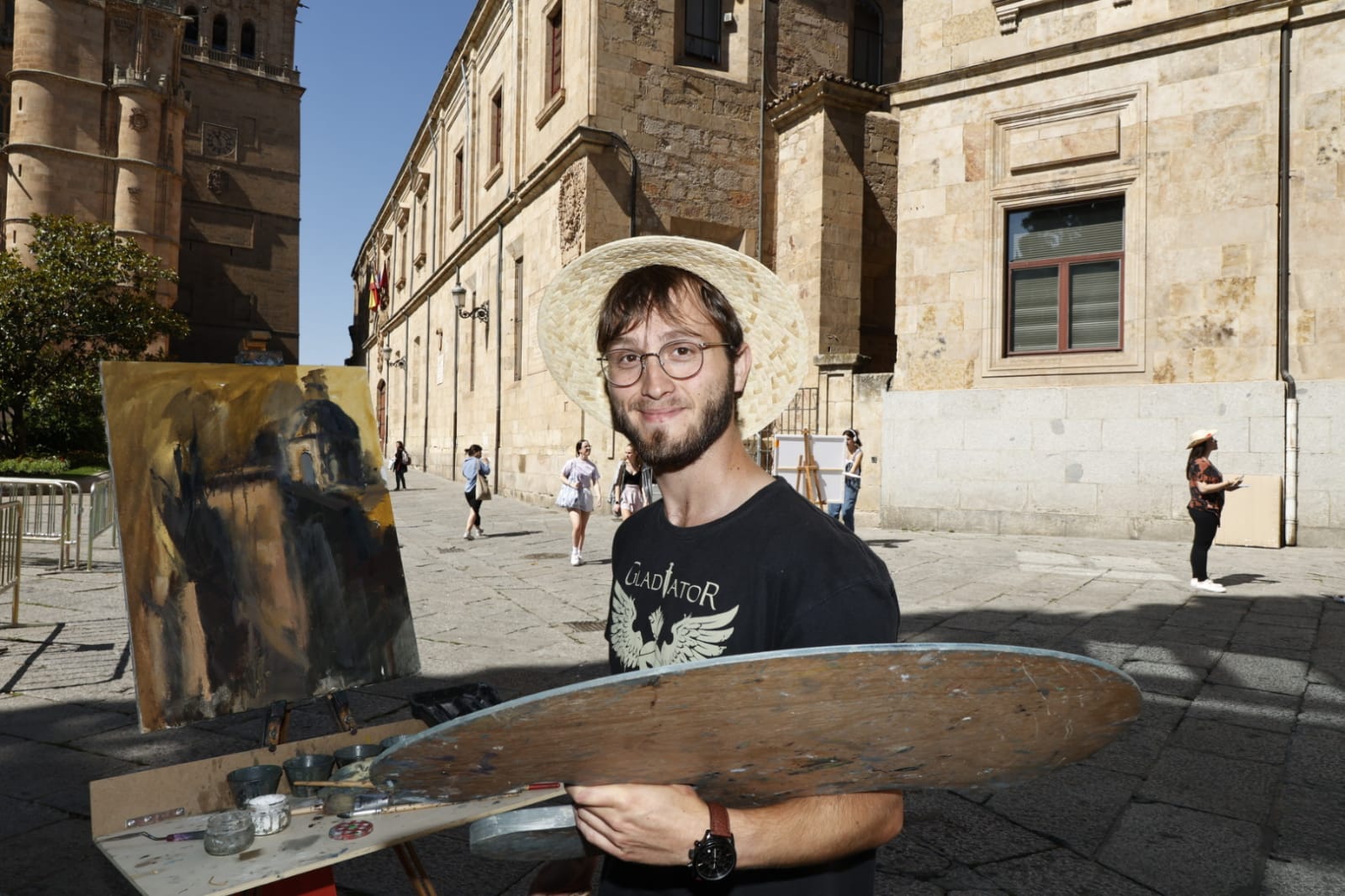 Salamanca se llena de arte con el Certamen de Pintura al Aire Libre de la Fundación GACETA