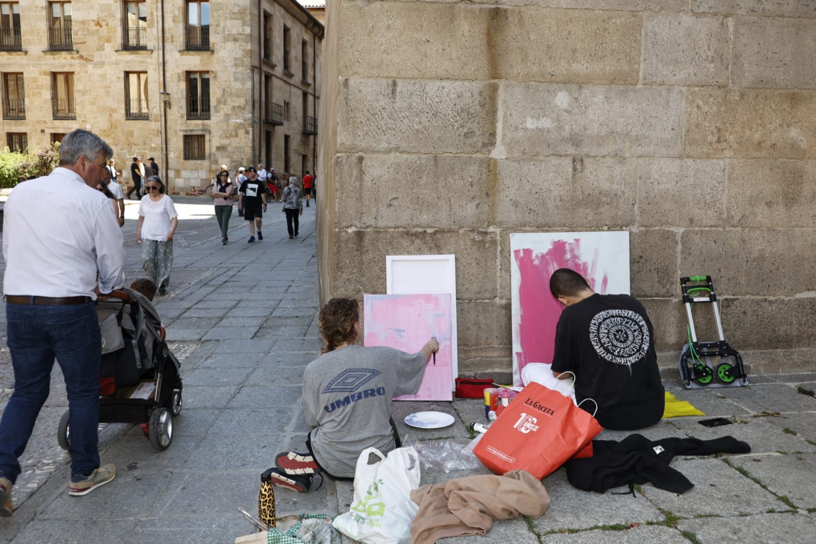 Salamanca se llena de arte con el Certamen de Pintura al Aire Libre de la Fundación GACETA