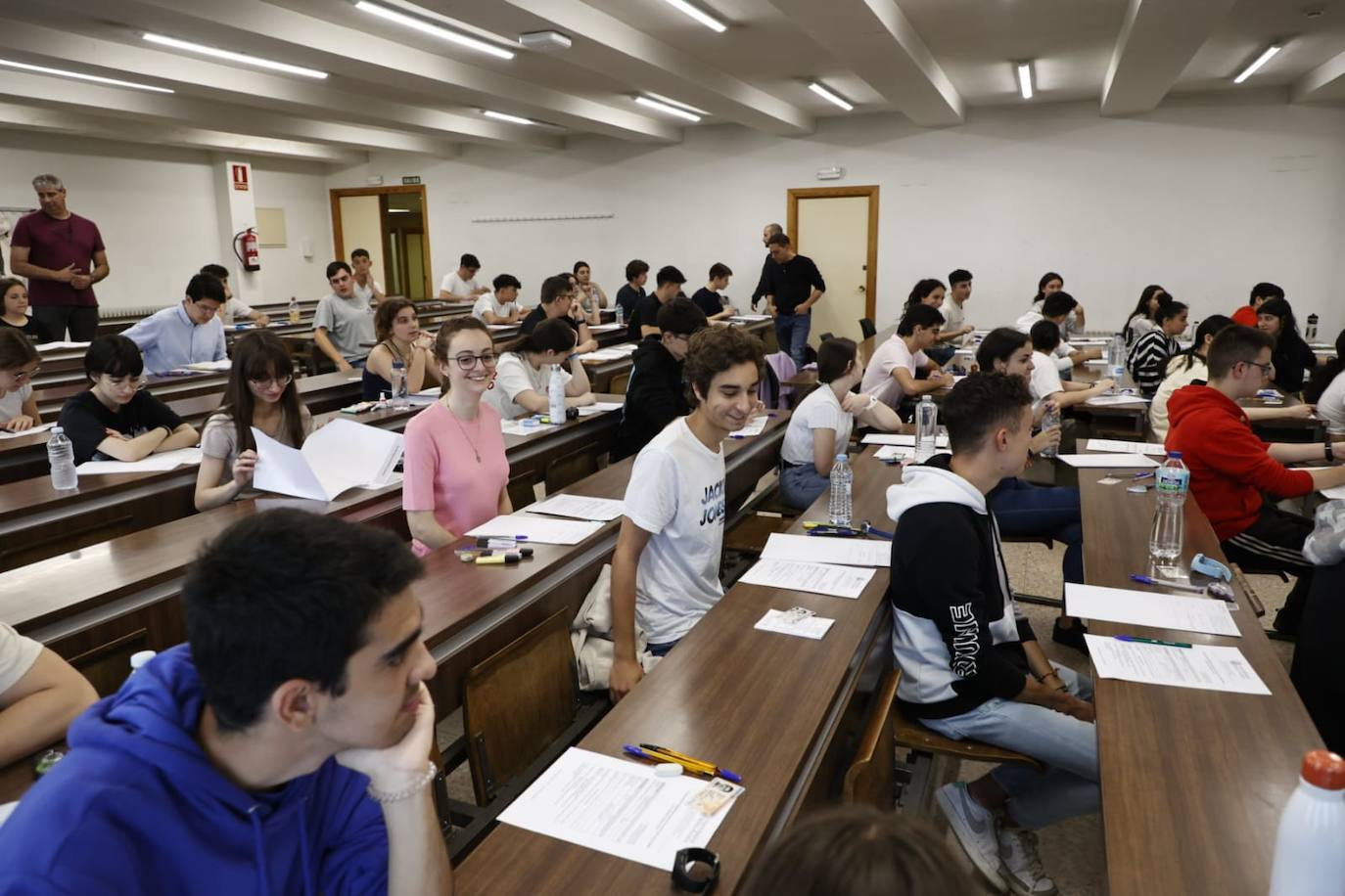 Los nervios previos a la EBAU de los estudiantes de Salamanca