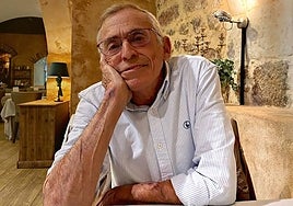 'Fila', en una foto tomada esta semana en un restaurante.