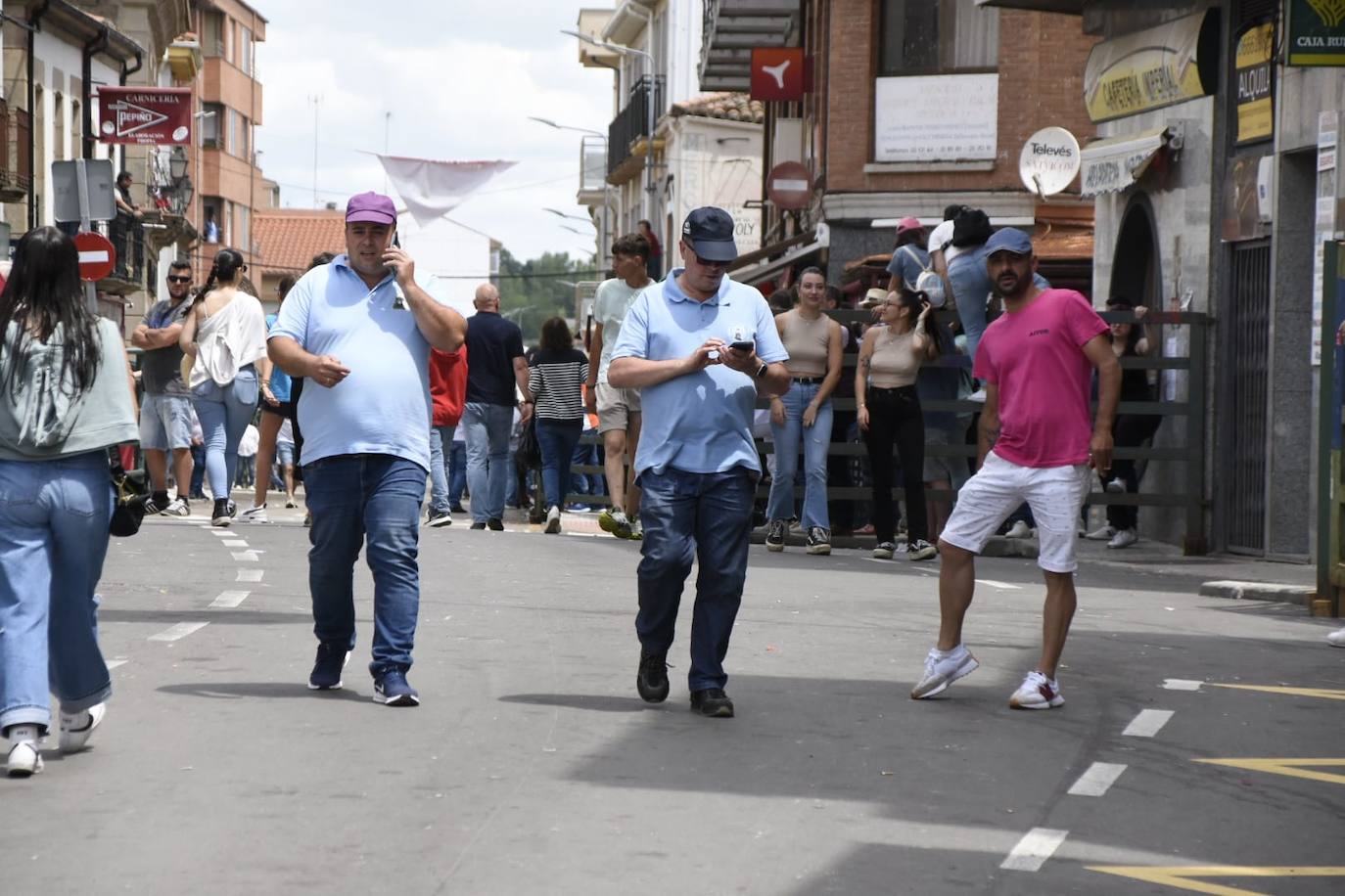 Encierros limpios y rápidos en Vitigudino
