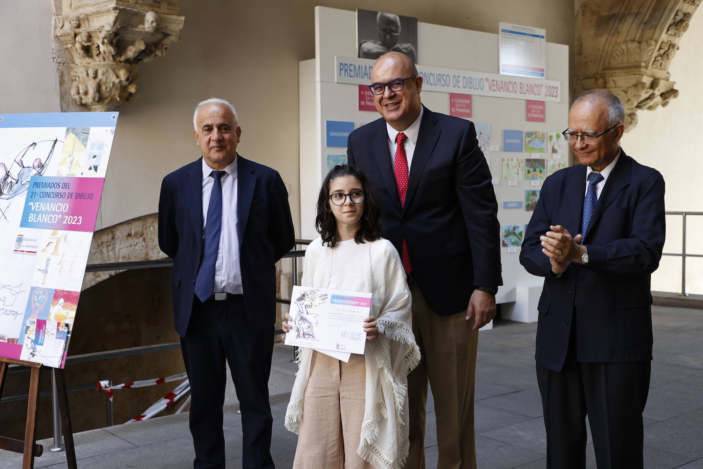 El concurso de dibujo &#039;Venancio Blanco&#039; premia a 30 escolares