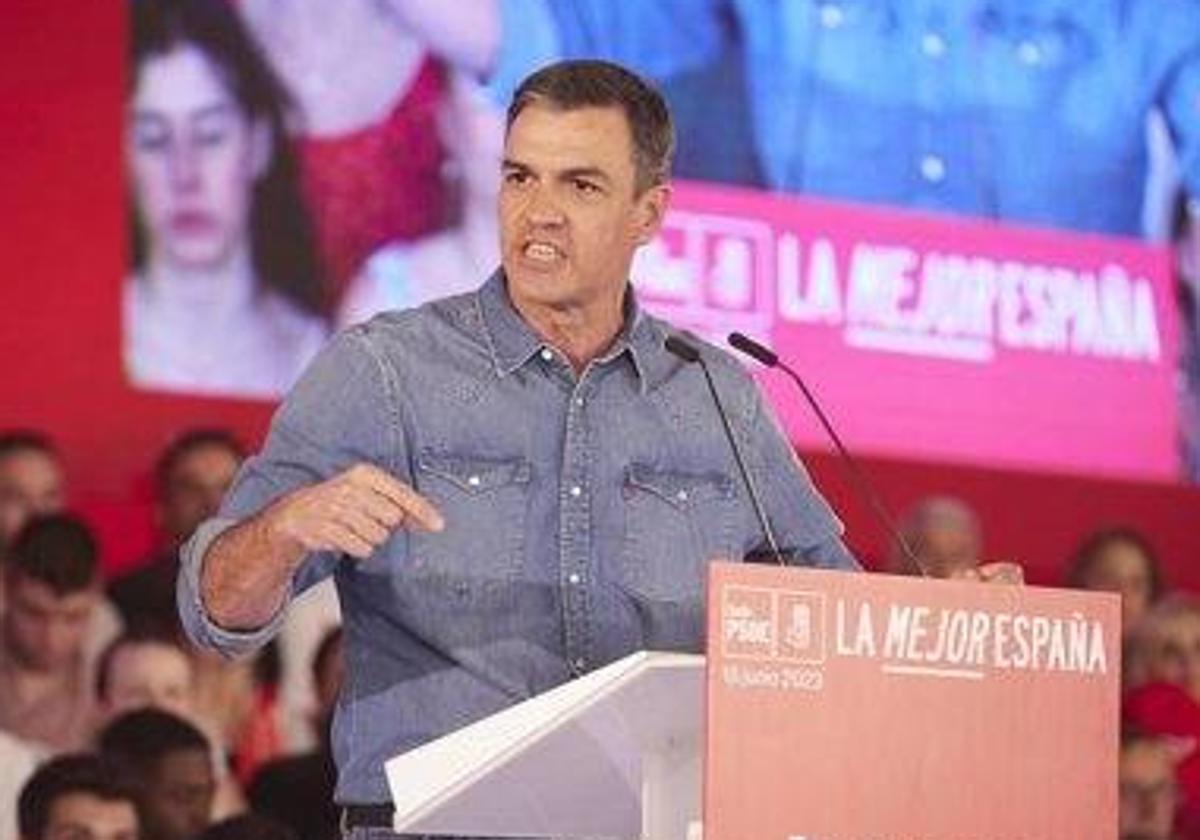 El presidente del Gobierno Pedro Sánchez