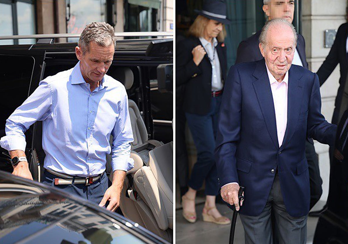 Iñaki Urdangarín y el rey Juan Carlos no se veían desde su entrada en prisión