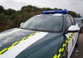 Una imagen de un coche de la Guardia Civil.