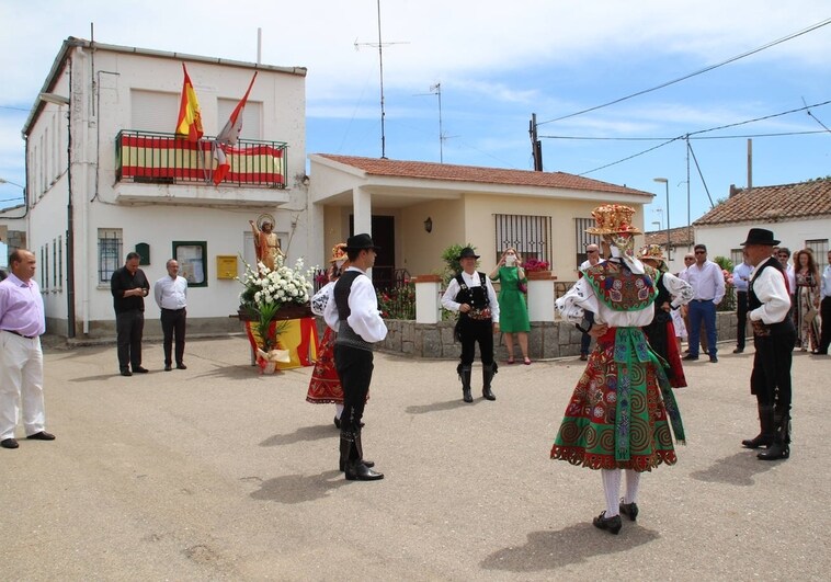 La tradición, en las fiestas de Calzada de Don Diego