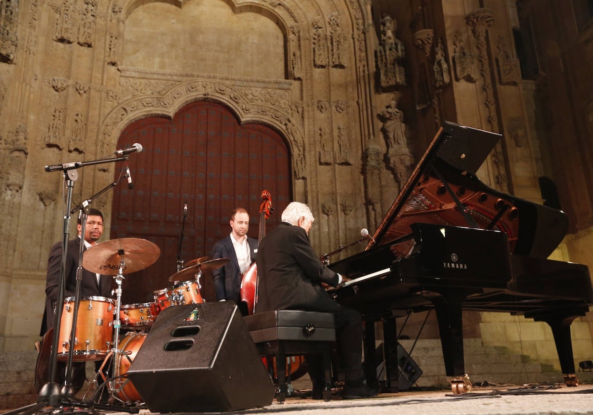 Una actuación de jazz en el Patio Chico el año pasado