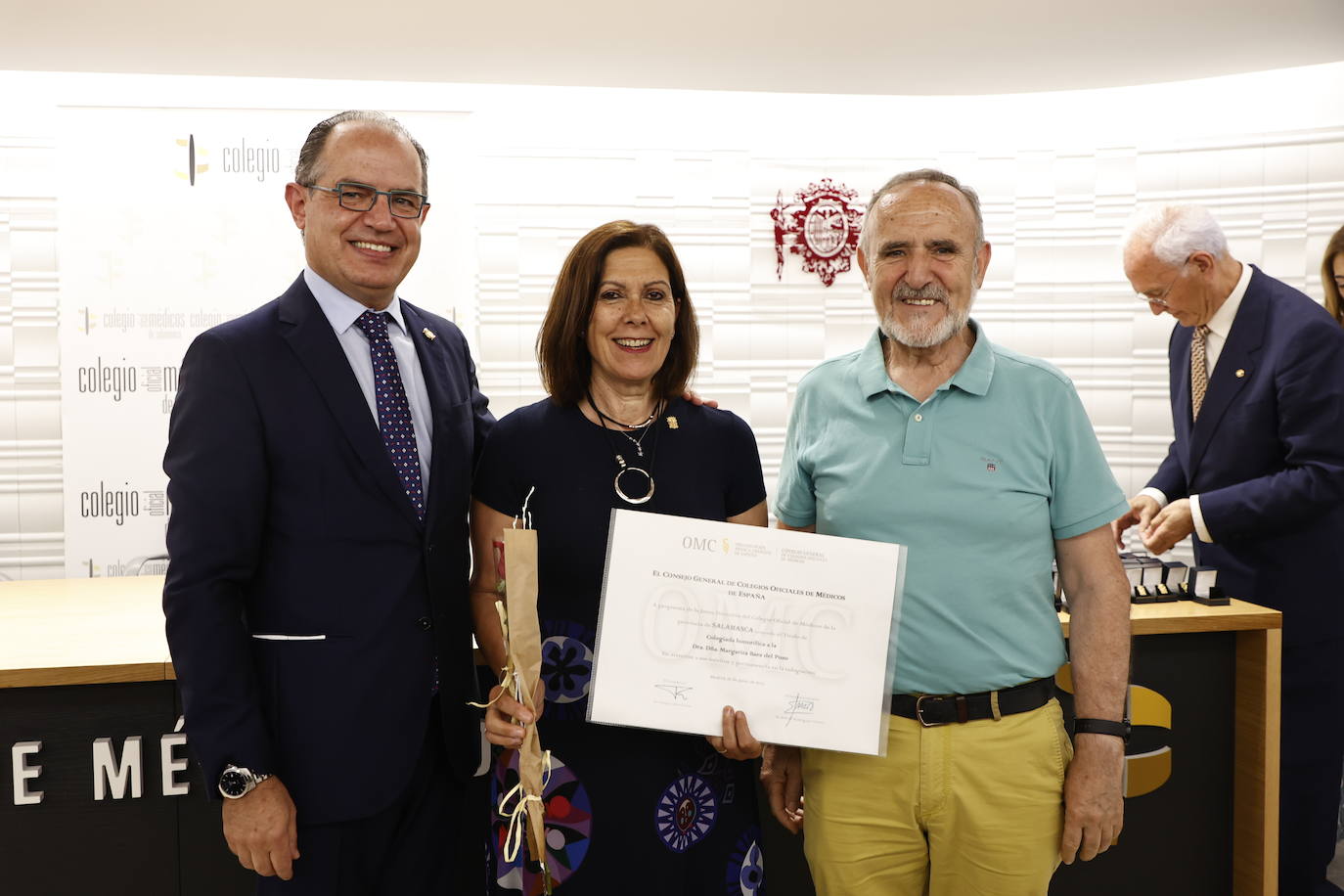 Así ha sido el homenaje a los facultativos jubilados este año en el Colegio de Médicos