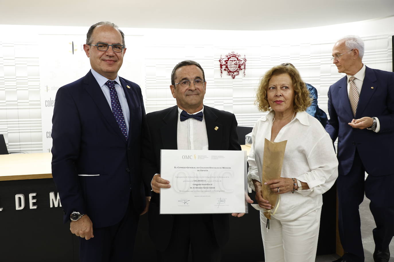 Así ha sido el homenaje a los facultativos jubilados este año en el Colegio de Médicos