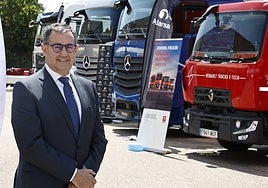 Carmelo González, en la jornada celebrada ayer en el Hotel Doña Brígida.