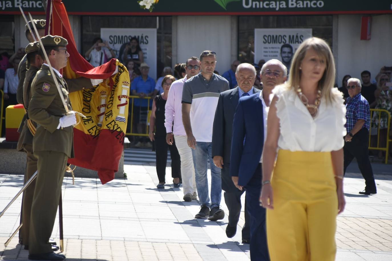 Vivas a España en Vitigudino