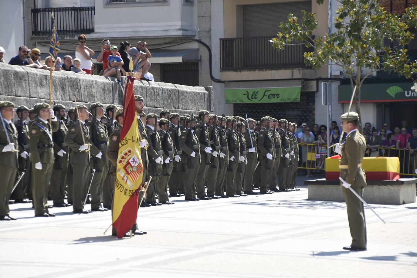 Vivas a España en Vitigudino