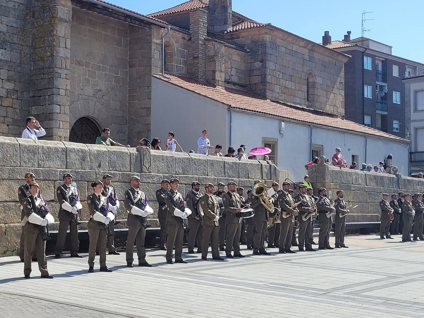 Vivas a España en Vitigudino