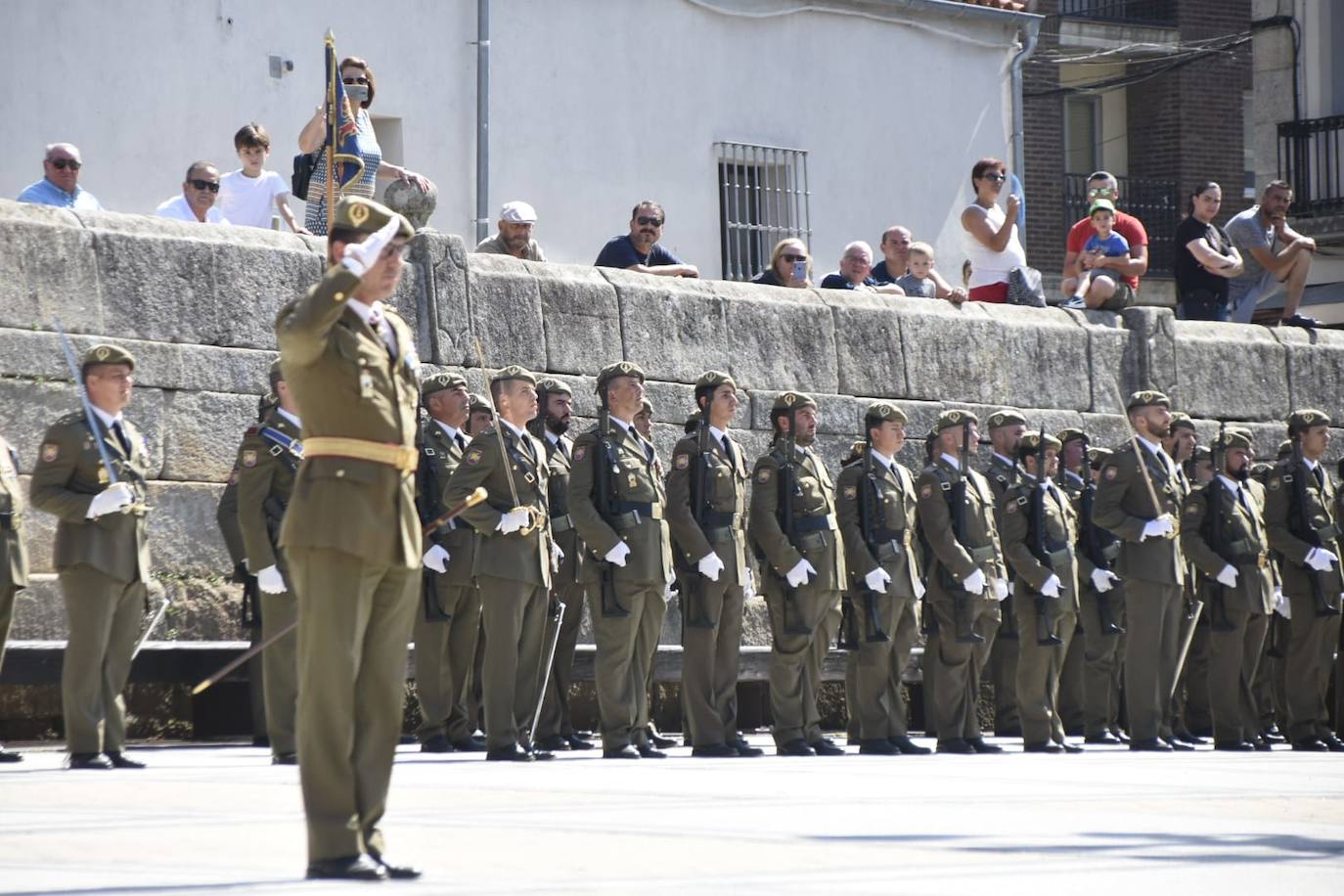 Vivas a España en Vitigudino