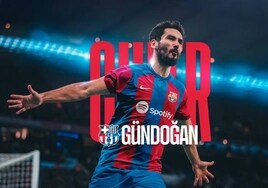 La presentación del FC Barcelona de su nuevo fichaje, Ilkay Gündogan.