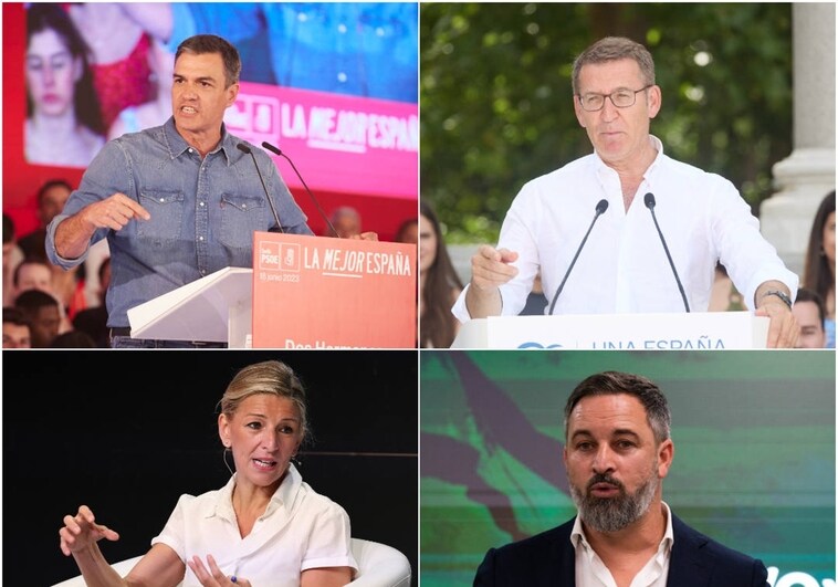 Feijóo dice no a RTVE y el debate a cuatro de la pública se queda en tres candidatos
