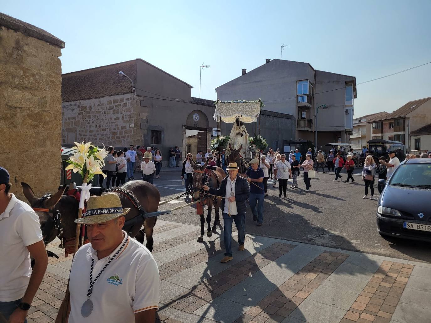 Arranca en Ciudad Rodrigo la Romería de la Hermandad de la Virgen de la Peña de Francia