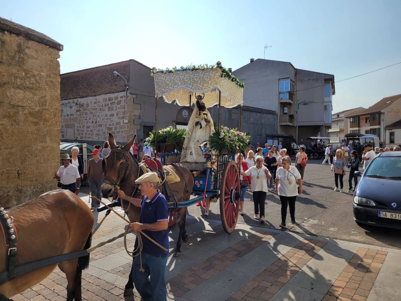 Arranca en Ciudad Rodrigo la Romería de la Hermandad de la Virgen de la Peña de Francia